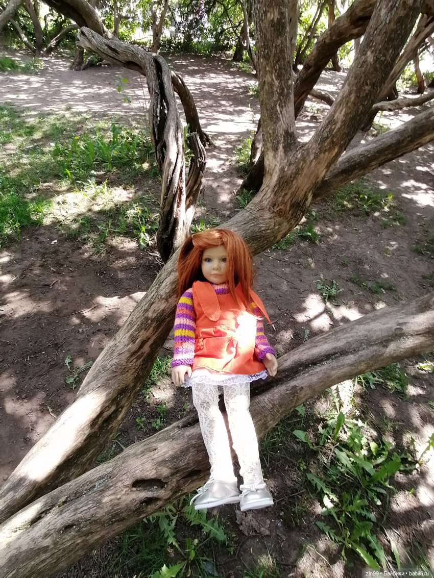 Сирень! Сиреневый сад в мае! Кукла Юлика Kidz'n'Cats