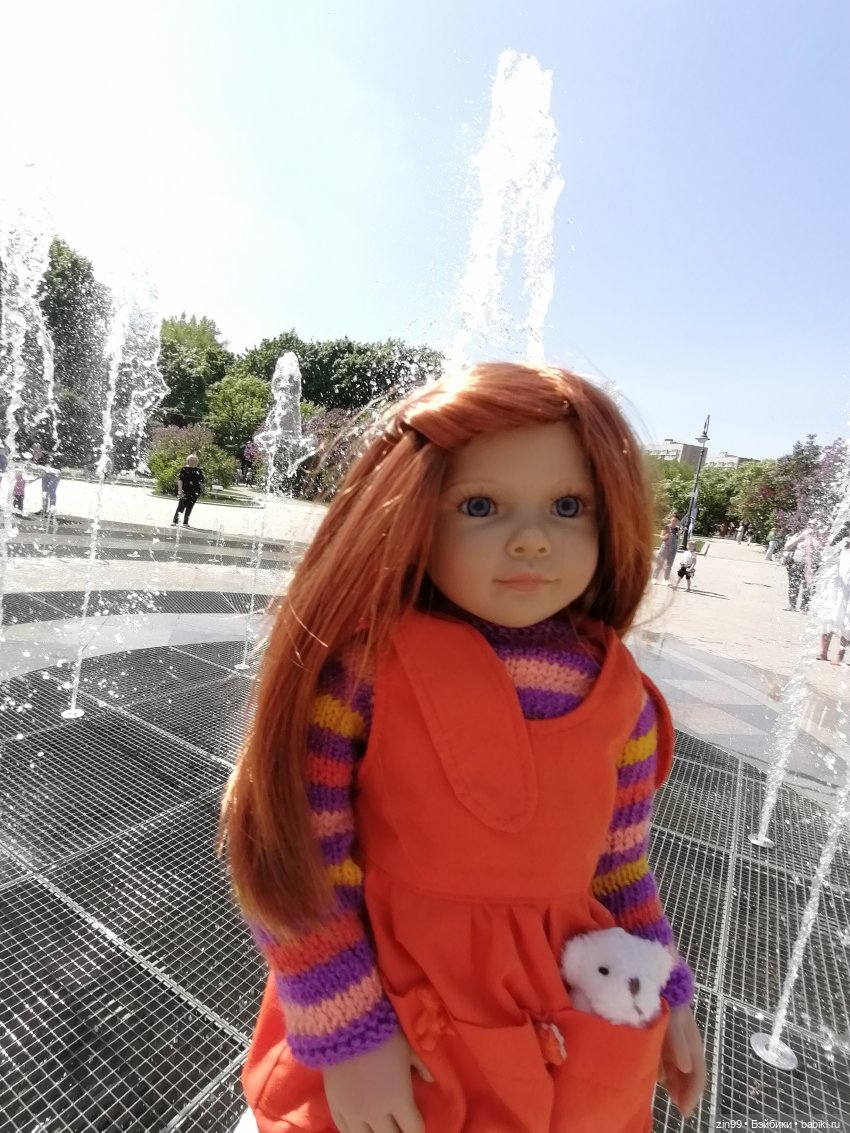 Сирень! Сиреневый сад в мае! Кукла Юлика Kidz'n'Cats