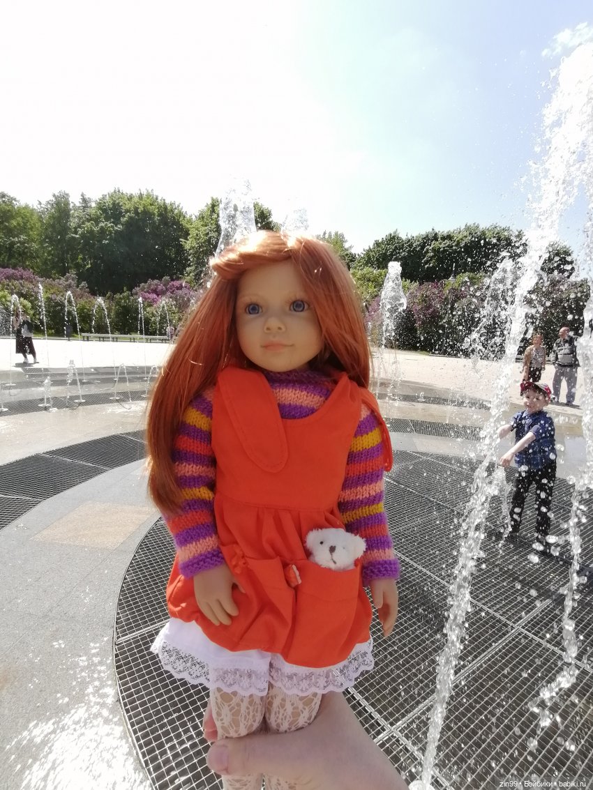 Сирень! Сиреневый сад в мае! Кукла Юлика Kidz'n'Cats