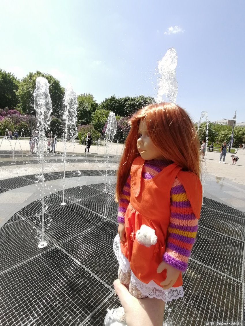 Сирень! Сиреневый сад в мае! Кукла Юлика Kidz'n'Cats