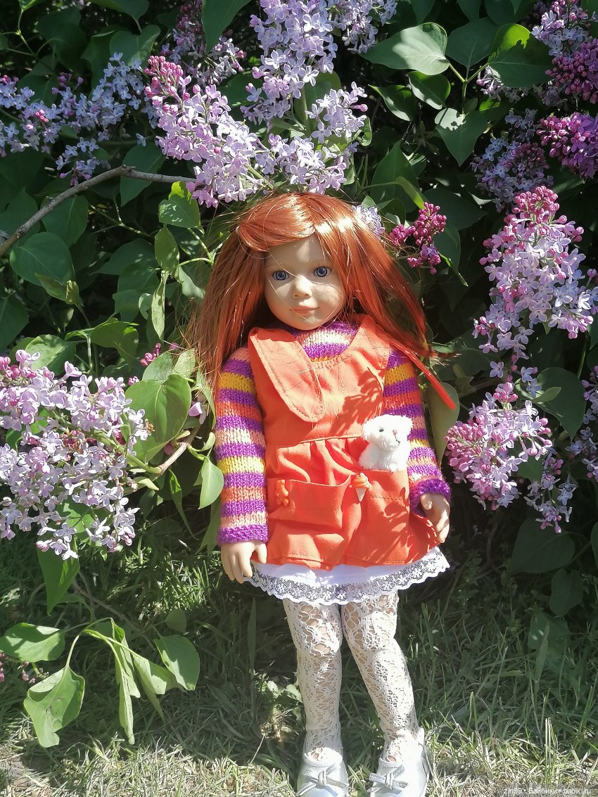 Сирень! Сиреневый сад в мае! Кукла Юлика Kidz'n'Cats