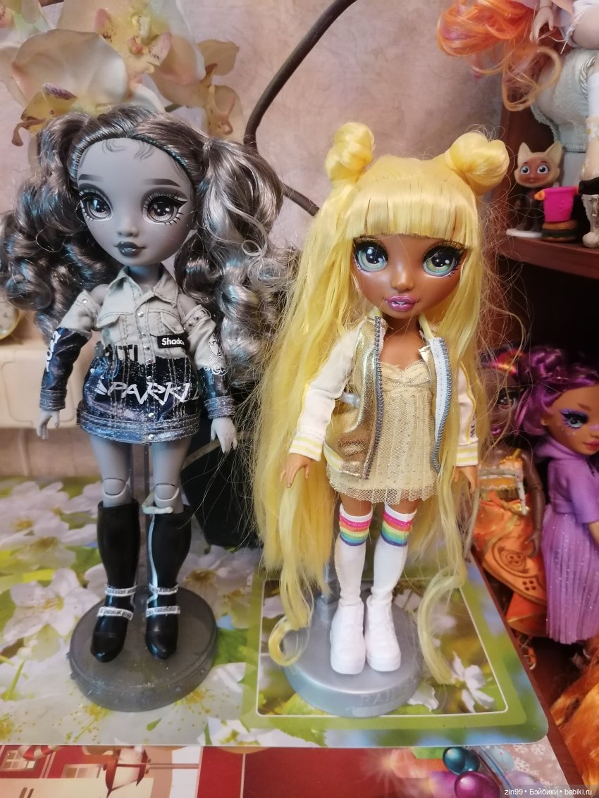 Медисон Rainbow High/Shadow High, и новая девочка из 1 серии Shadow High