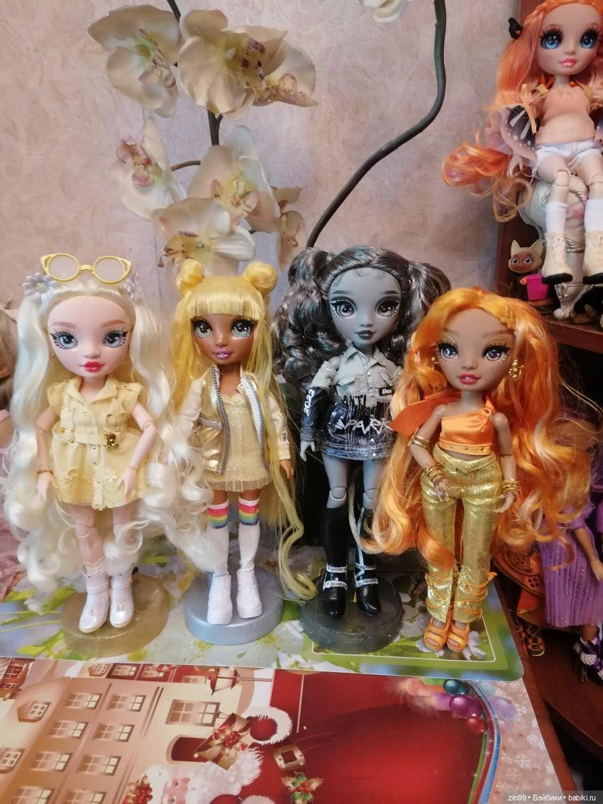 Медисон Rainbow High/Shadow High, и новая девочка из 1 серии Shadow High