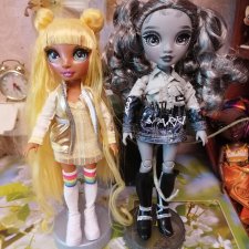 Медисон Rainbow High/Shadow High, и новая девочка из 1 серии Shadow High