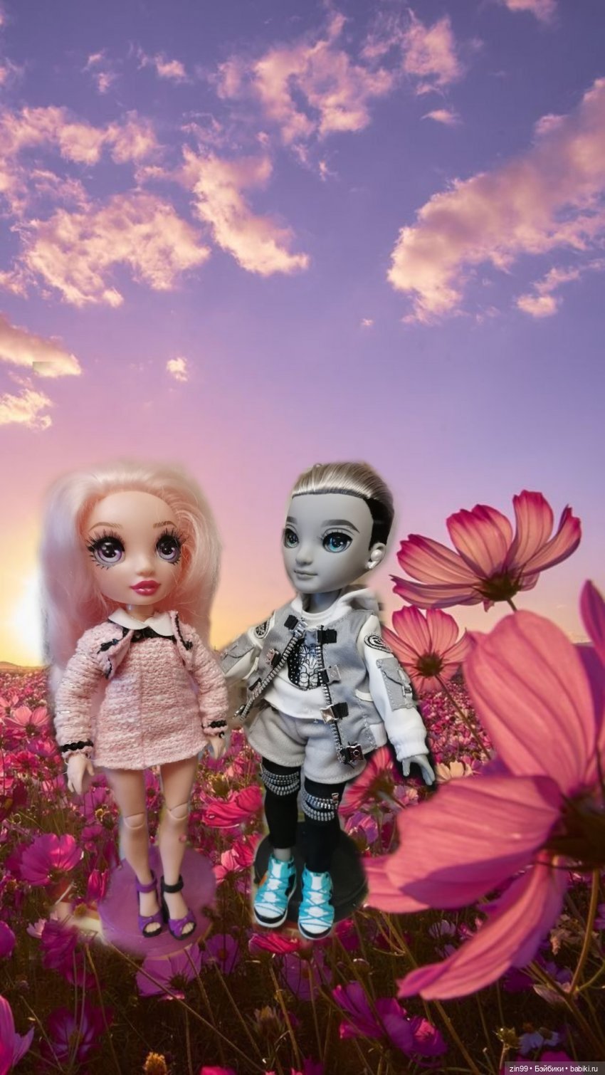 Эш от Shadow High — Куклы Rainbow High (Рейнбоу Хай