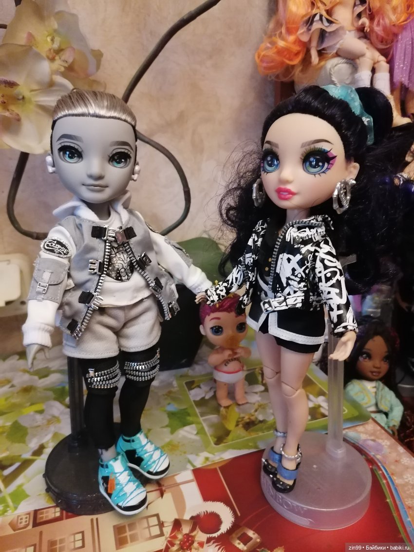 Эш от Shadow High — Куклы Rainbow High (Рейнбоу Хай