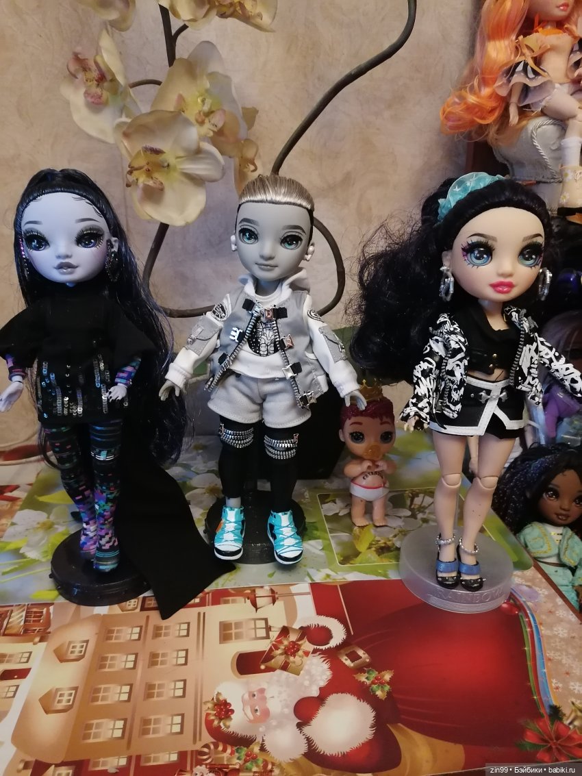Эш от Shadow High — Куклы Rainbow High (Рейнбоу Хай