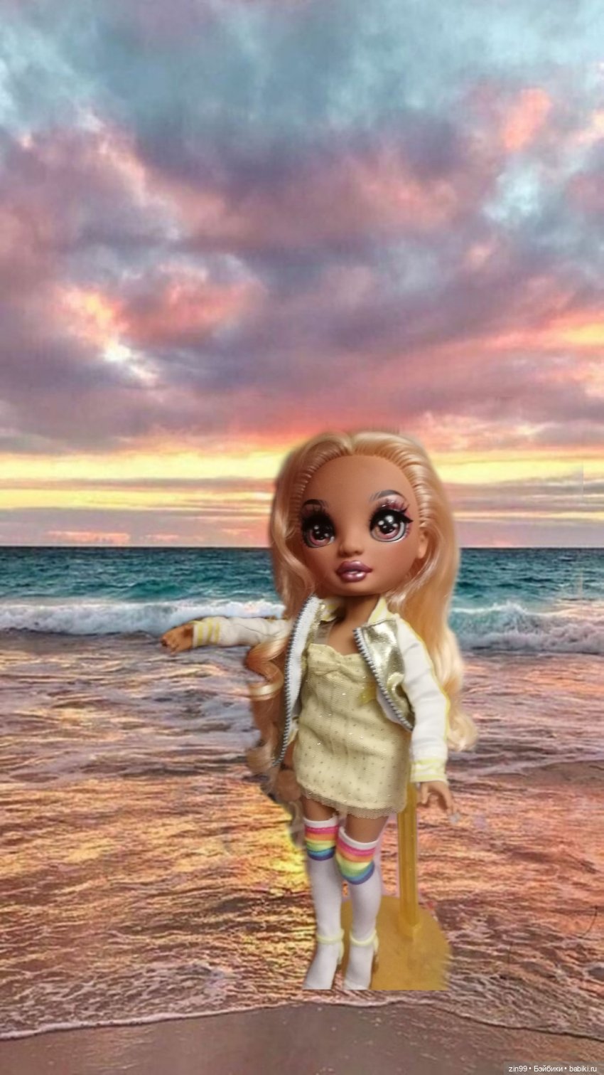 Джорджия Блум Rainbow High | Бэйбики Джорджия Блум Rainbow High