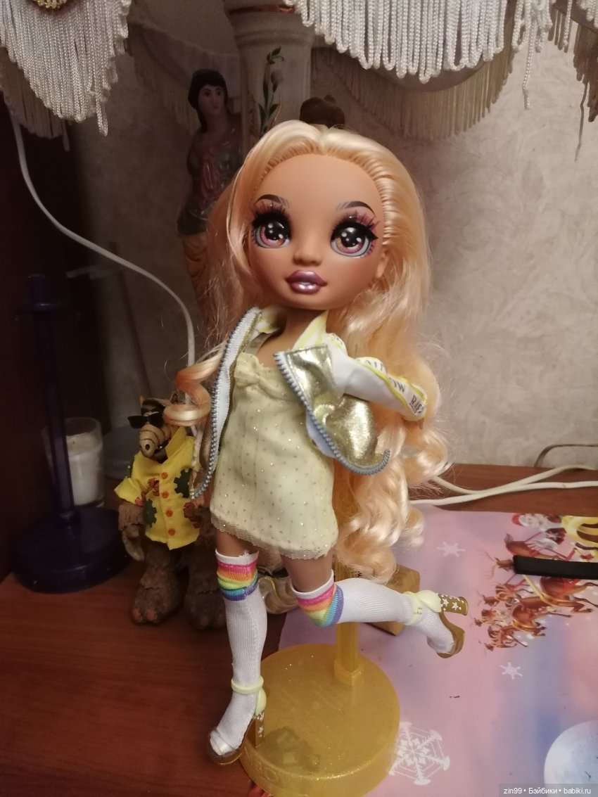 Джорджия Блум Rainbow High | Бэйбики Джорджия Блум Rainbow High (фото 8)