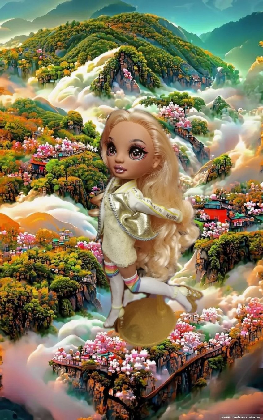 Джорджия Блум Rainbow High | Бэйбики Джорджия Блум Rainbow High