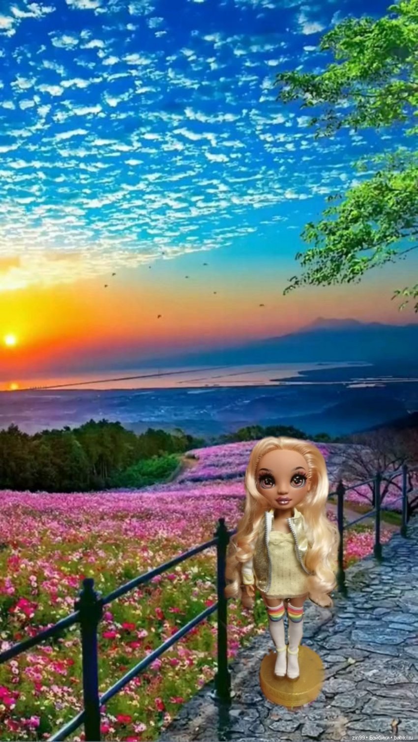 Джорджия Блум Rainbow High | Бэйбики Джорджия Блум Rainbow High