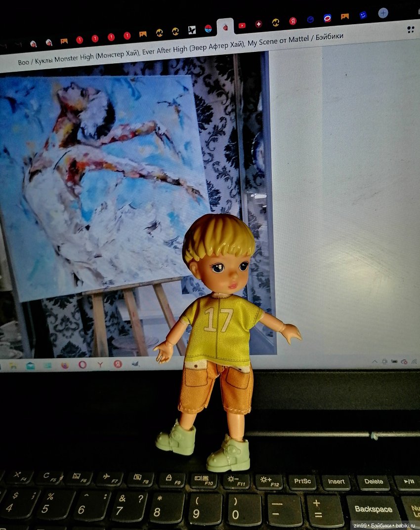 Модная кукла Лео 14 см — Куклы Baboliy (Баболи (фото 8)