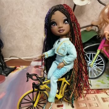 Велосипеды и куклы Rainbow High!