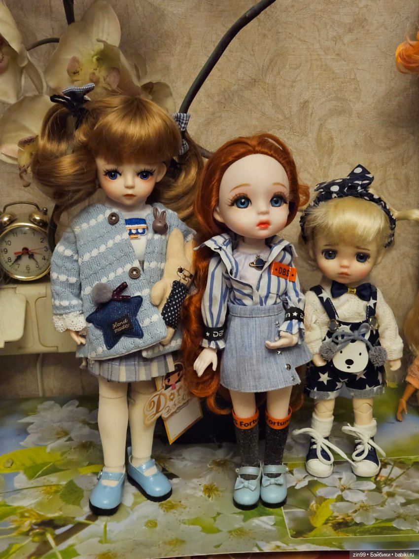 Китайские шарнирные куклы