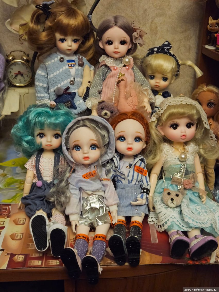 Китайские шарнирные куклы