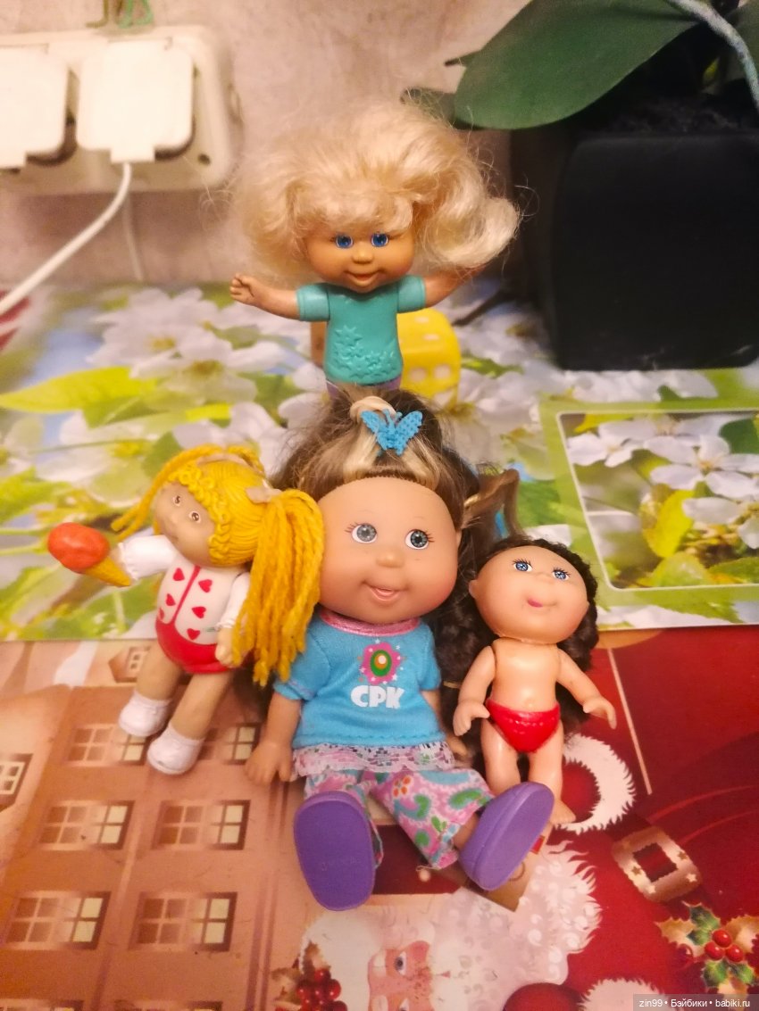 Капусточки у меня дома — Куклы Cabbage Patch Kids (Капустки): винтаж 80