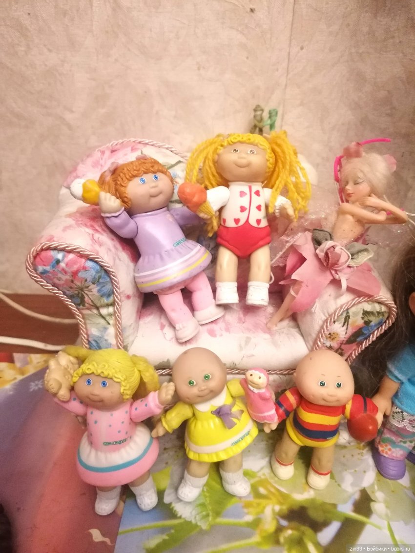 Капусточки у меня дома — Куклы Cabbage Patch Kids (Капустки): винтаж 80