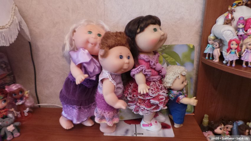 Капусточки у меня дома — Куклы Cabbage Patch Kids (Капустки): винтаж 80