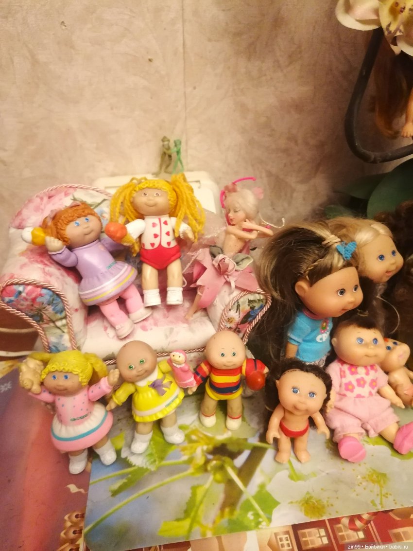 Капусточки у меня дома — Куклы Cabbage Patch Kids (Капустки): винтаж 80