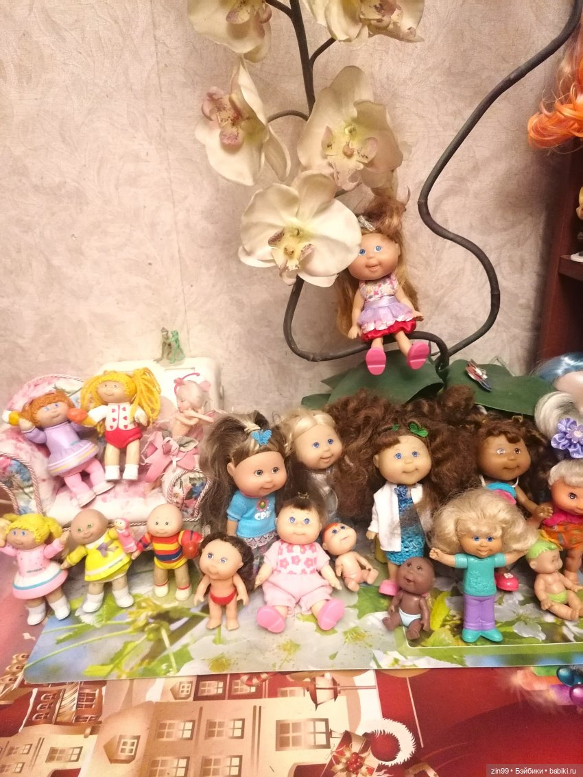 Капусточки у меня дома — Куклы Cabbage Patch Kids (Капустки): винтаж 80