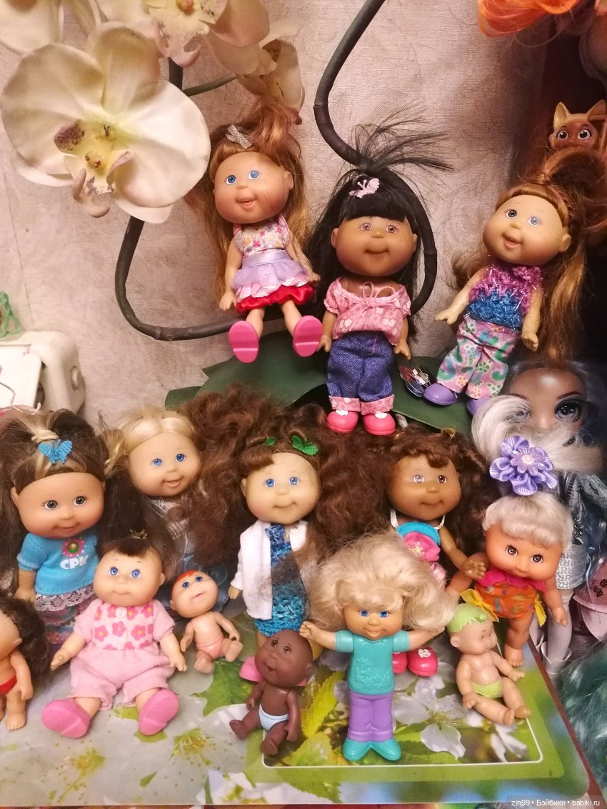 Капусточки у меня дома — Куклы Cabbage Patch Kids (Капустки): винтаж 80