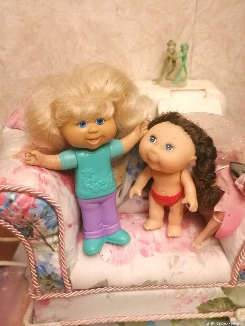 Капусточки у меня дома — Куклы Cabbage Patch Kids (Капустки): винтаж 80