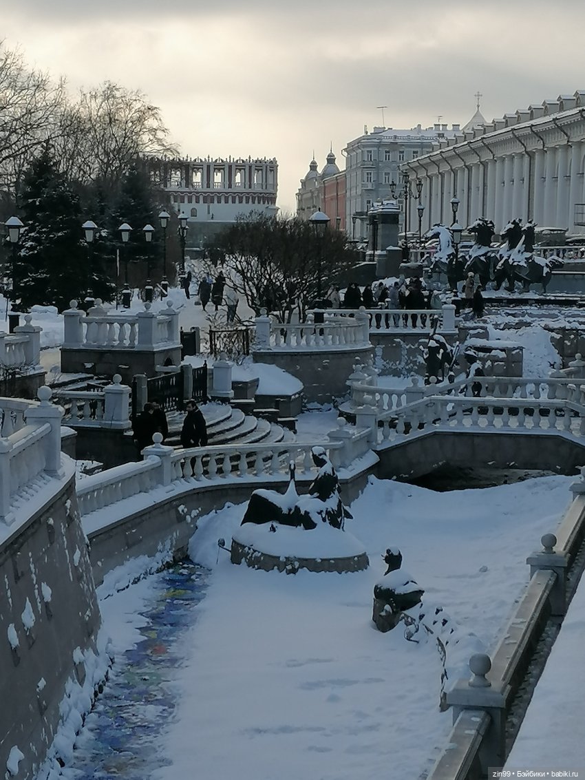 В преддверии Нового года. Центр Москвы