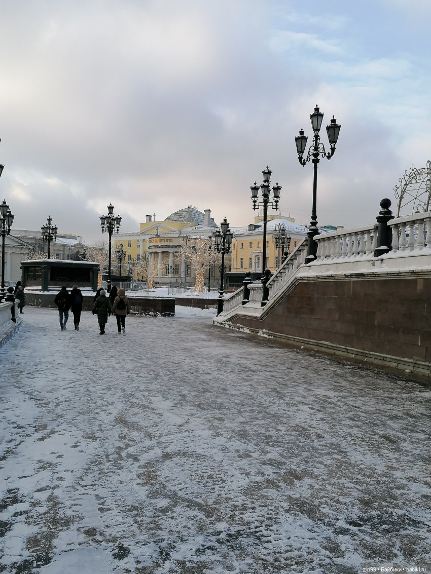 В преддверии Нового года. Центр Москвы