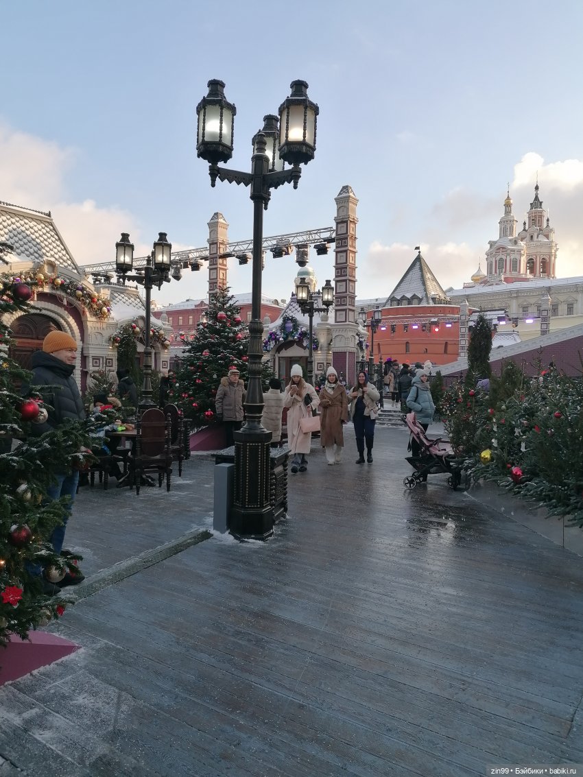 В преддверии Нового года. Центр Москвы