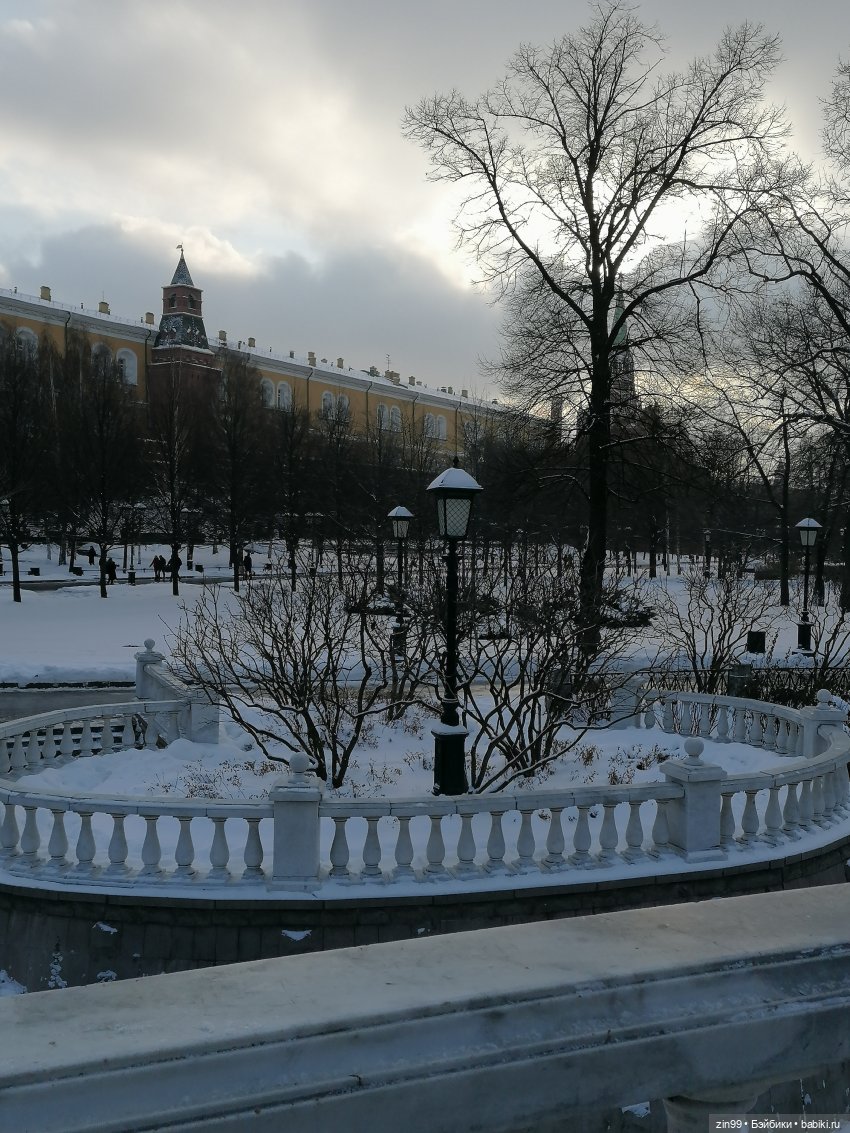 В преддверии Нового года. Центр Москвы