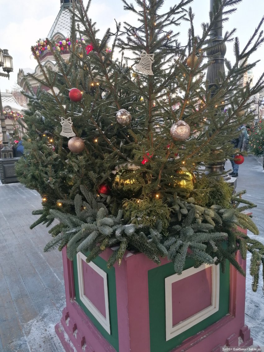 В преддверии Нового года. Центр Москвы