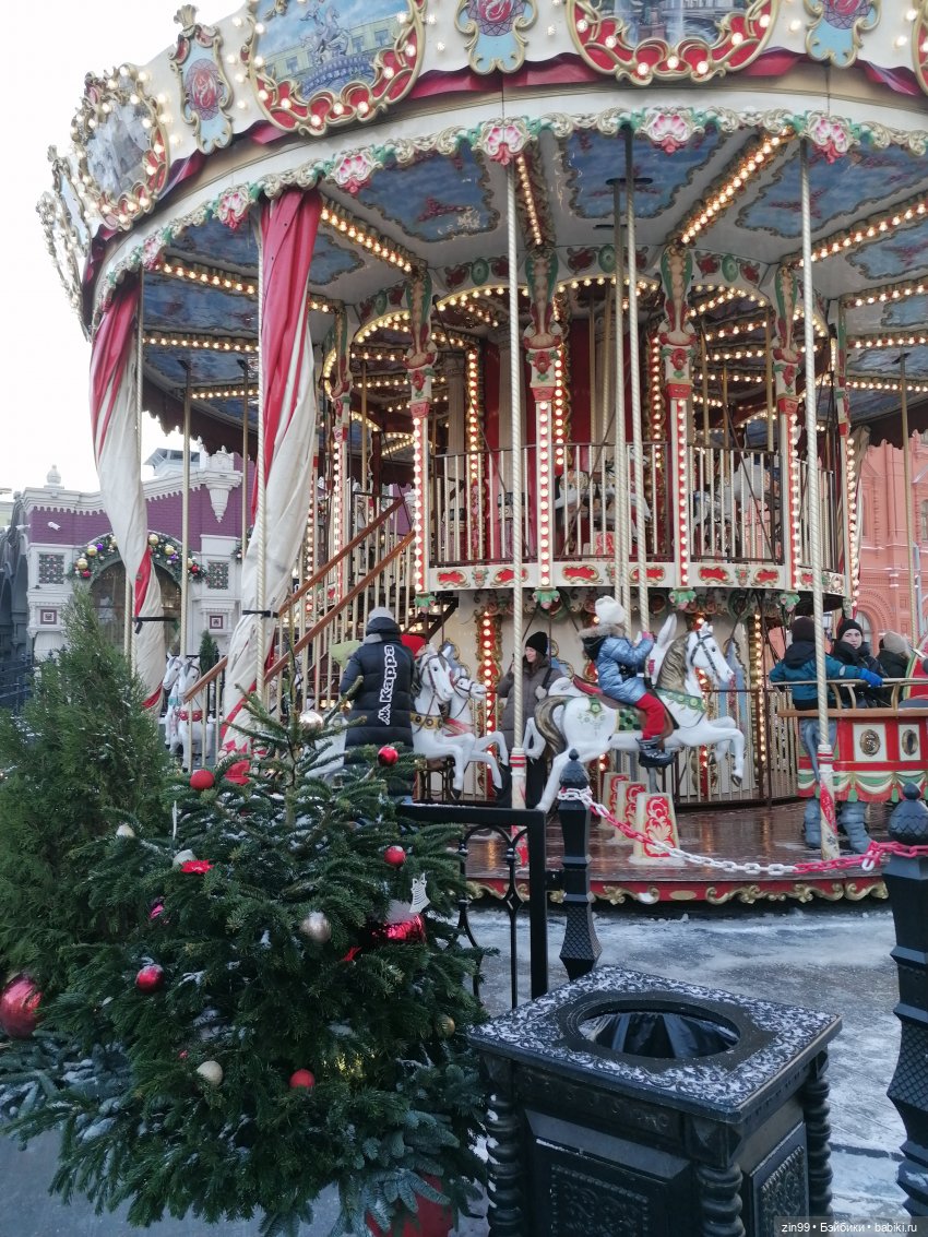 В преддверии Нового года. Центр Москвы