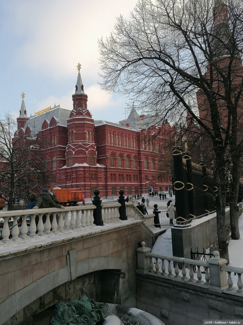 В преддверии Нового года. Центр Москвы