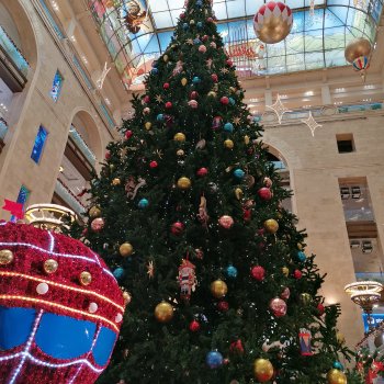 В преддверии Нового года. Центр Кузнецкий мост