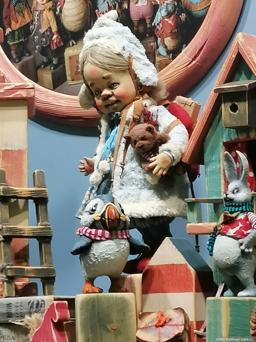 Выставка Искусство Куклы в Экспоцентре в 2023 году в Москве, 2-я часть