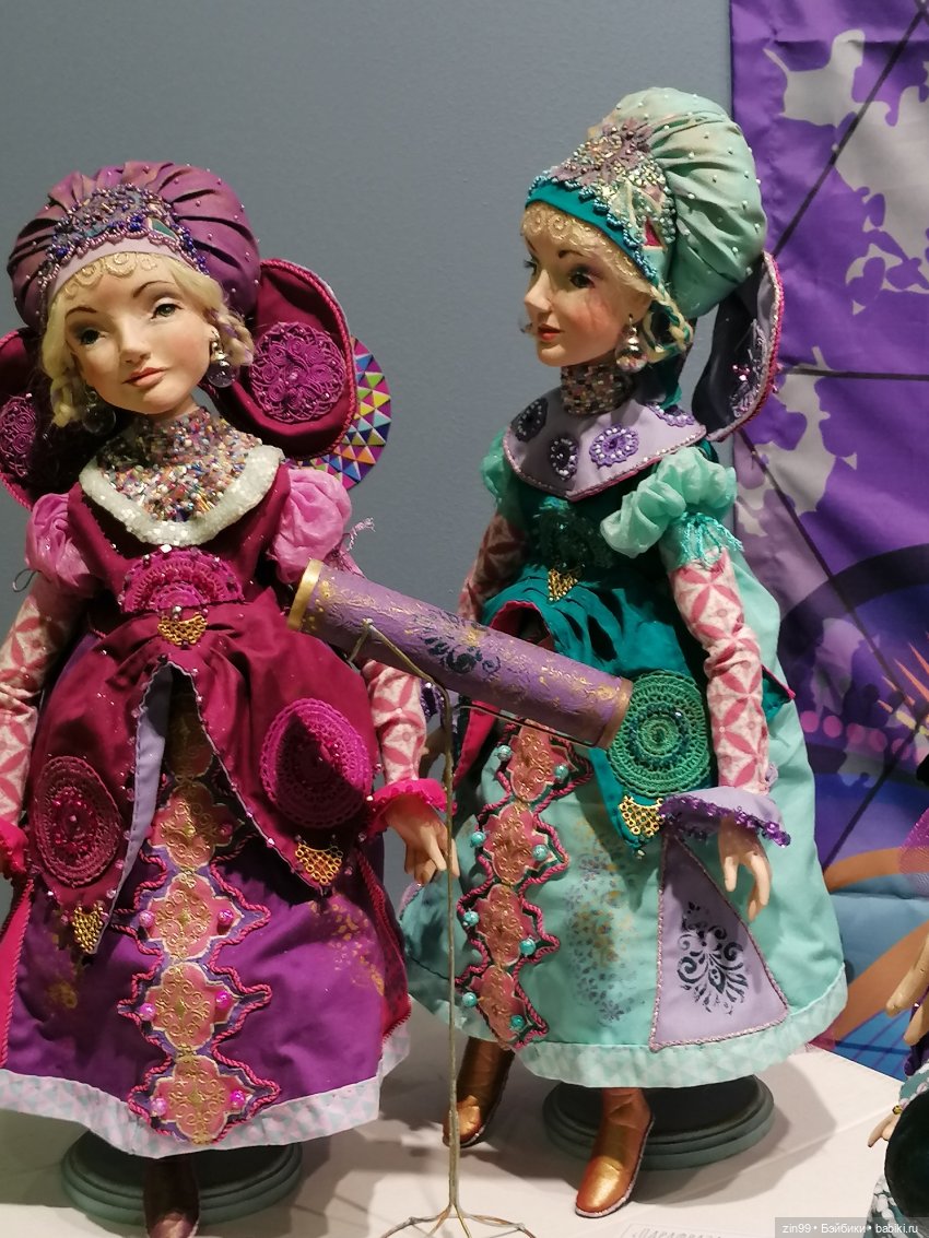 Выставка Искусство Куклы в Экспоцентре в 2023 году в Москве, 2-я часть