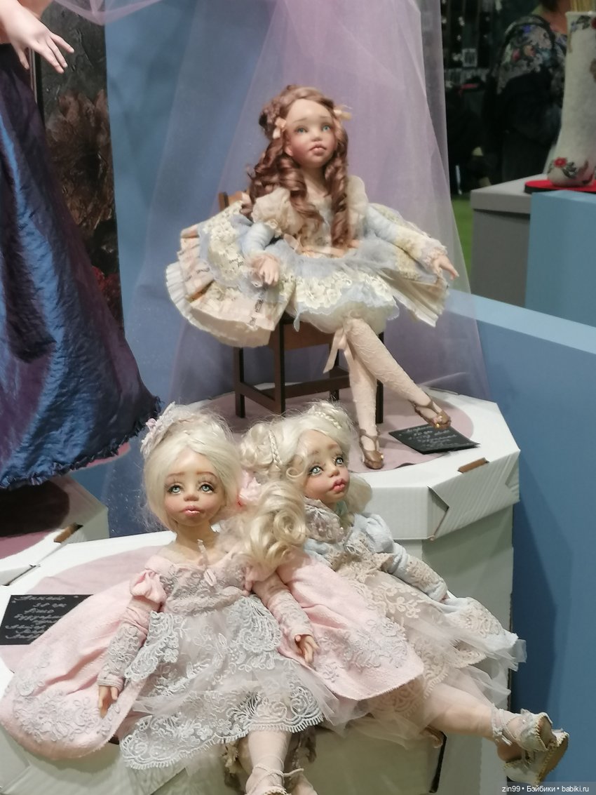 Выставка Искусство Куклы в Экспоцентре в 2023 году в Москве, 2-я часть (фото 10)