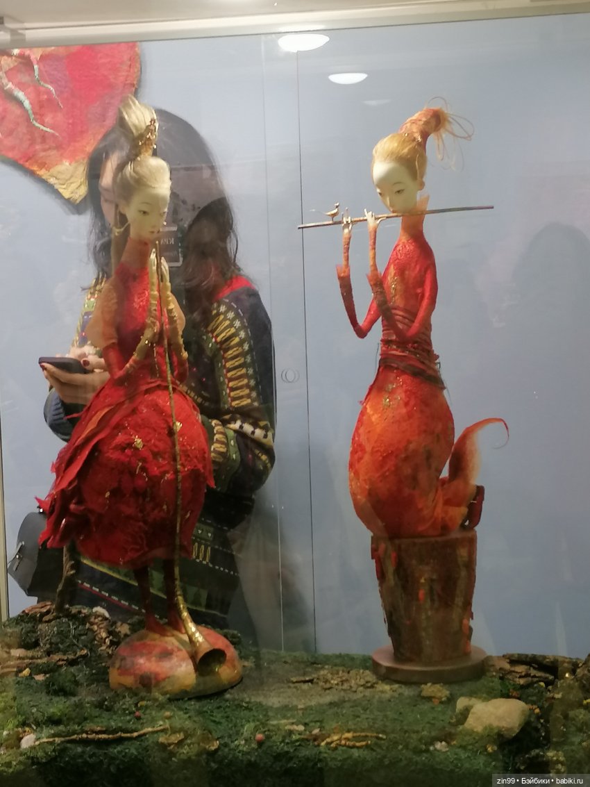 Выставка Искусство Куклы в Экспоцентре в 2023 году в Москве, 2-я часть (фото 7)