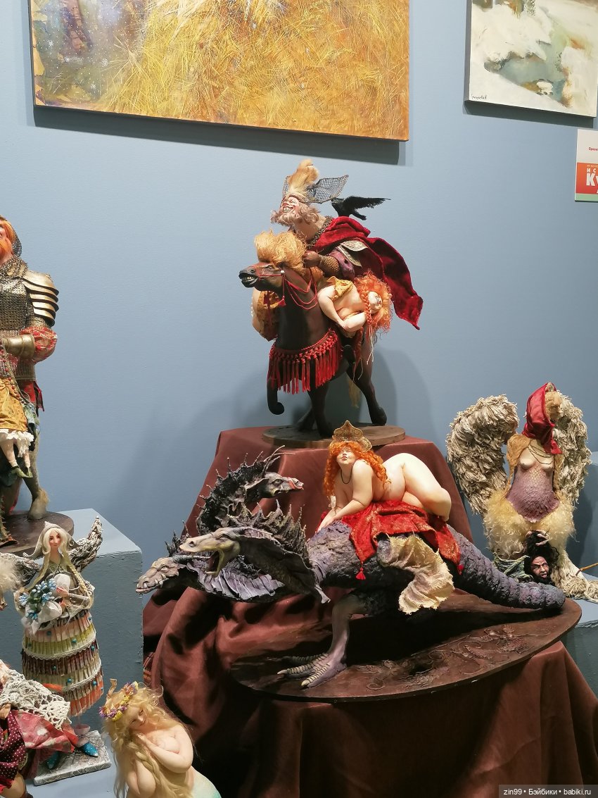 Выставка Искусство Куклы в Экспоцентре в 2023 году в Москве, часть 4