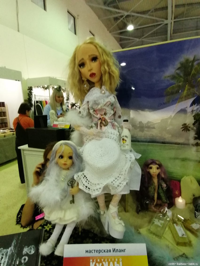 Выставка Искусство Куклы в Экспоцентре в 2023 году в Москве, часть 4 | Бэйбики Выставка Искусство Куклы в Экспоцентре в 2023 году в Москве, часть 4