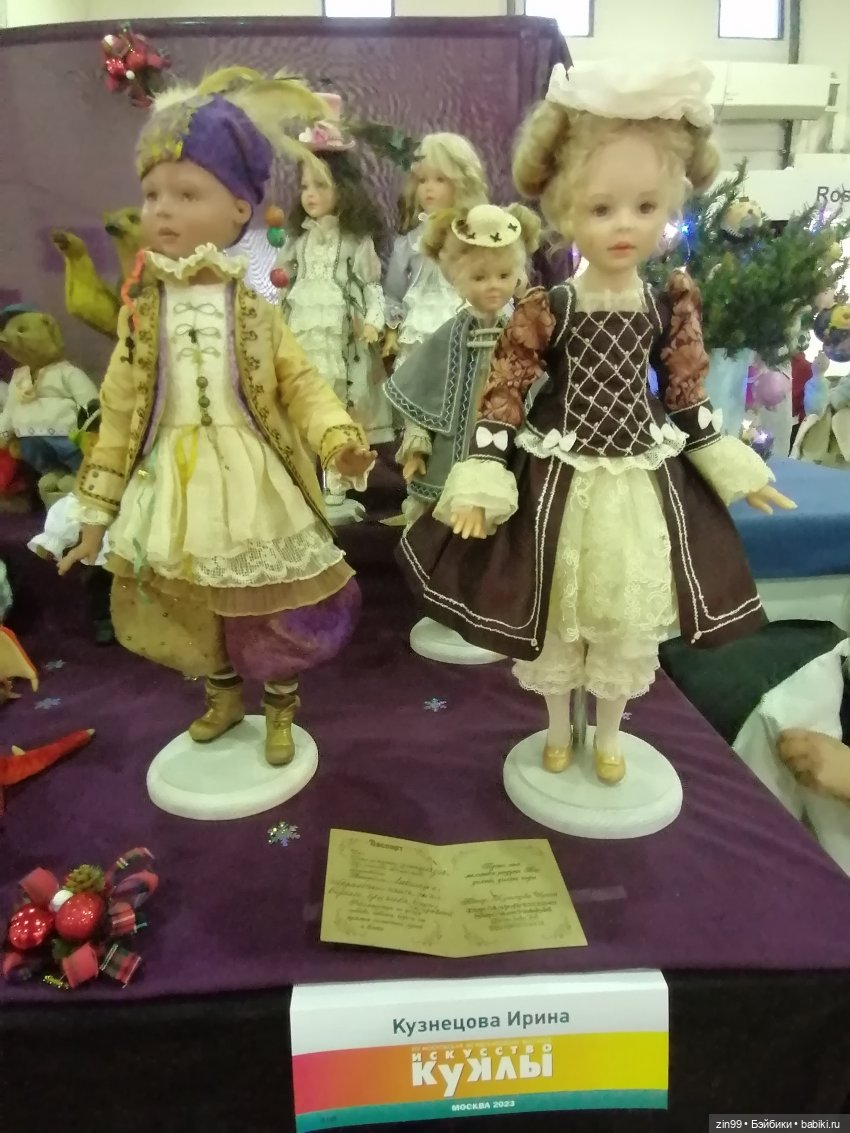 Выставка Искусство Куклы в Экспоцентре в 2023 году в Москве, часть 4 | Бэйбики Выставка Искусство Куклы в Экспоцентре в 2023 году в Москве, часть 4