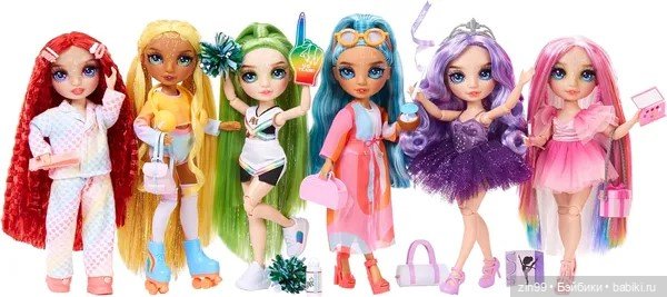 Rainbow High Новая коллекция со слаймами (фото 4)
