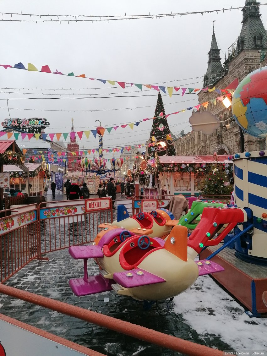 В преддверии Нового года, Москва! Центр, Красная площадь 2023 г