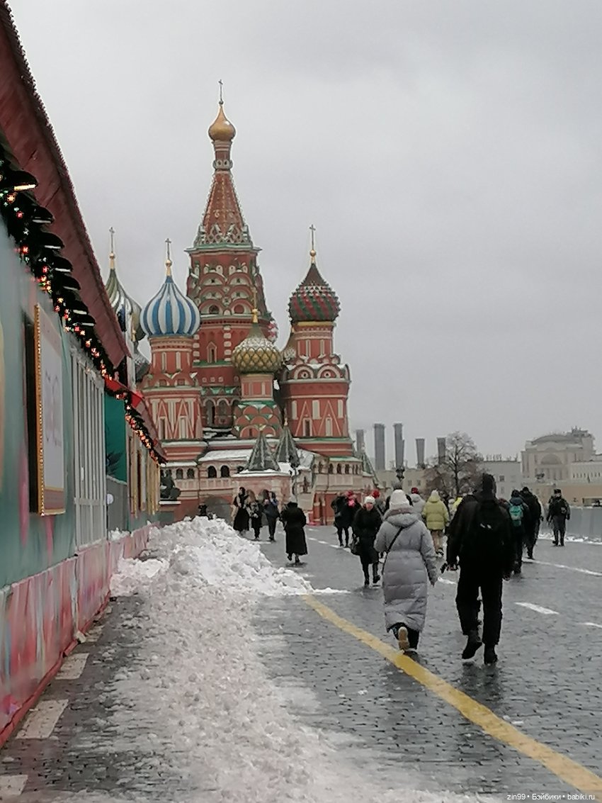 В преддверии Нового года, Москва! Центр, Красная площадь 2023 г