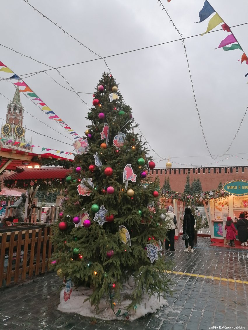В преддверии Нового года, Москва! Центр, Красная площадь 2023 г