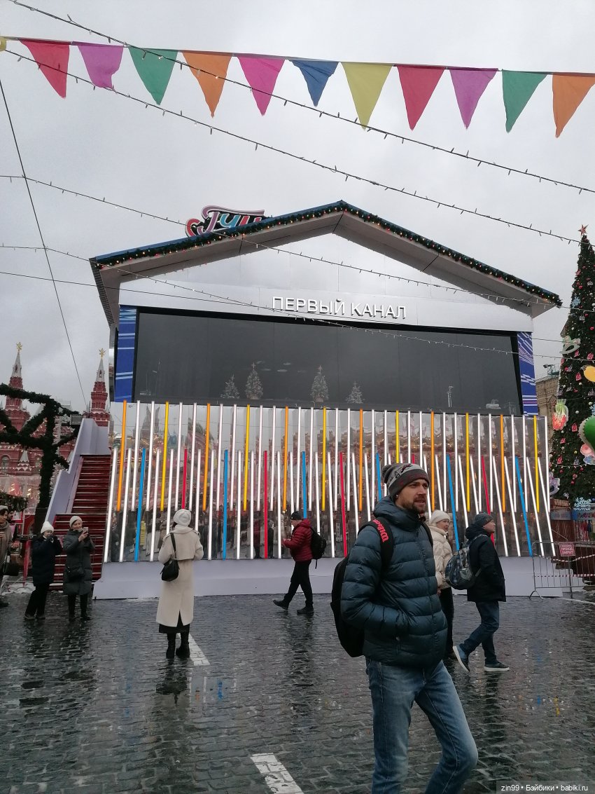 В преддверии Нового года, Москва! Центр, Красная площадь 2023 г