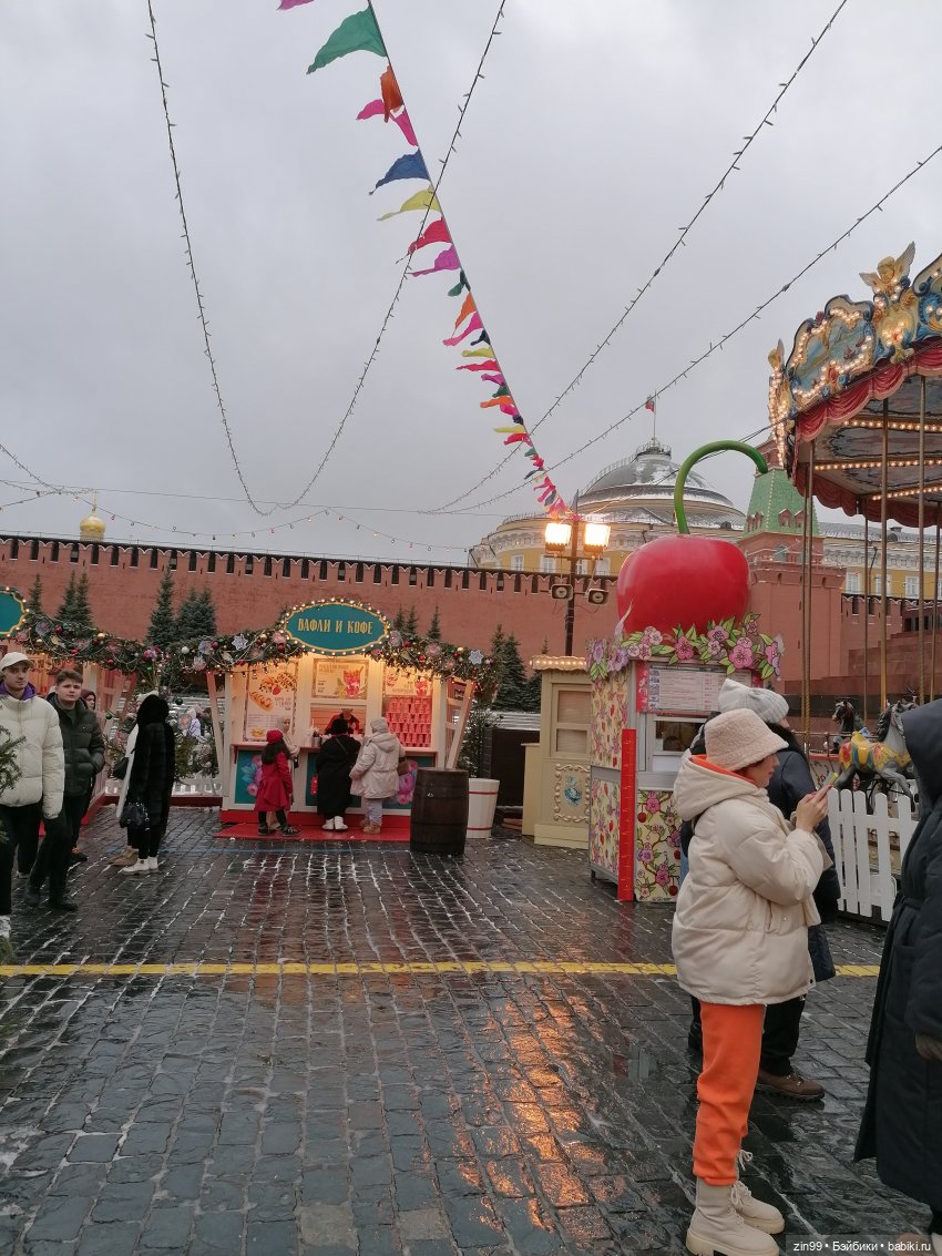 В преддверии Нового года, Москва! Центр, Красная площадь 2023 г