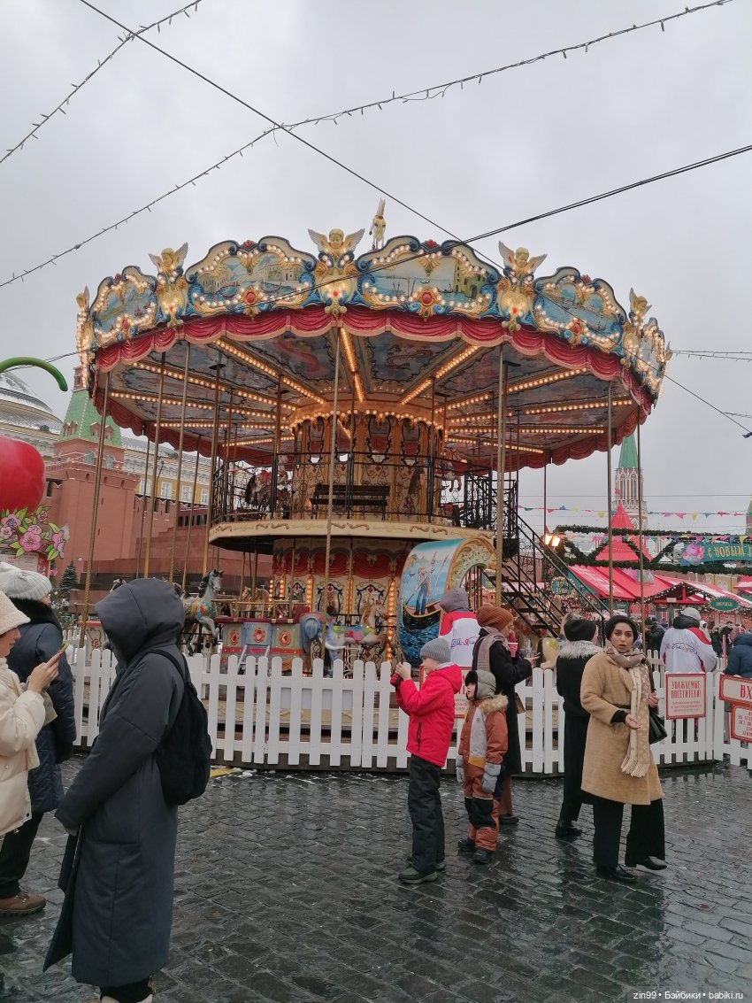 В преддверии Нового года, Москва! Центр, Красная площадь 2023 г