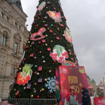 В преддверии Нового года, Москва! Центр, Красная площадь 2023 г.