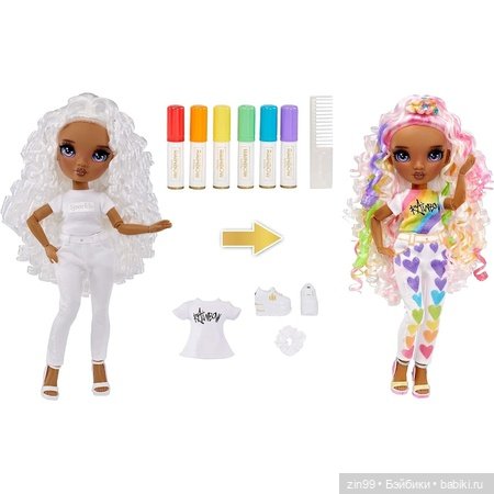 Белая Радужка — Куклы Rainbow High (Рейнбоу Хай (фото 5)